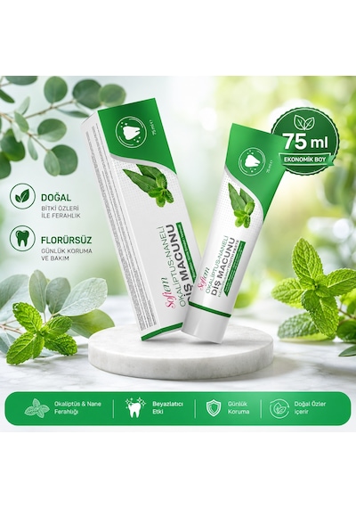 Softem Okaliptüs Naneli Diş Macunu 75 ML