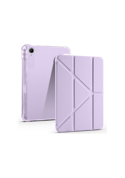 Xiaomi Redmi K Pad Kılıf Zore Tri Folding Kalem Bölmeli Standlı Kılıf Arka Kapak