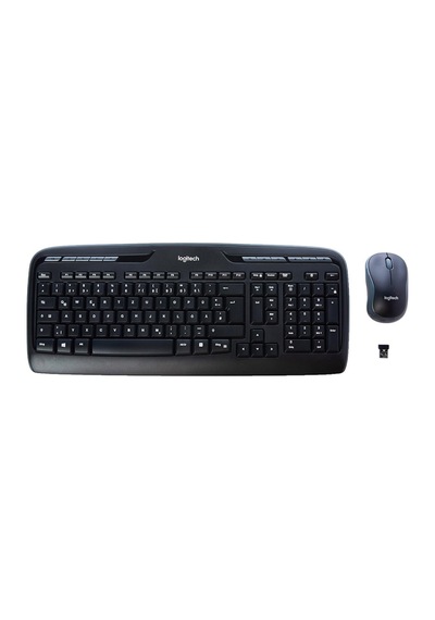 Logıtech Mk330 Kablosuz Klavye Mouse Mm Set Siyah 920-003988 Diğer