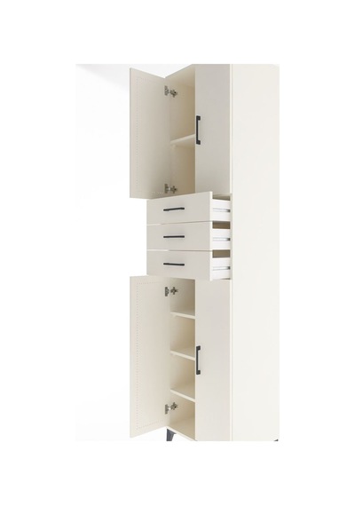 Hyperion Dolap 5 Raflı 3 Çekmeceli 4 Kapaklı 60x44x243 Aytaşı... Aytaşı