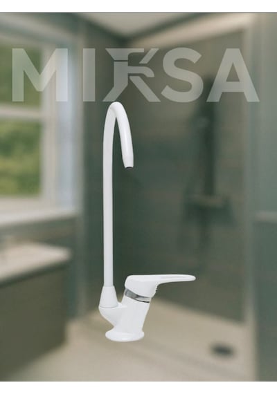 Lüx Beyaz Aç Kapa Arıtma Musluğu Bataryası