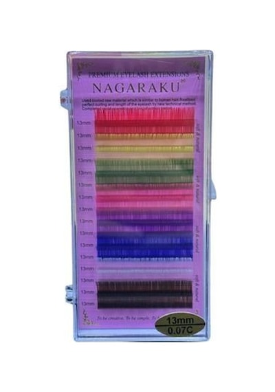Nagaraku Renkli Kirpik 13mm 0.07c 7716