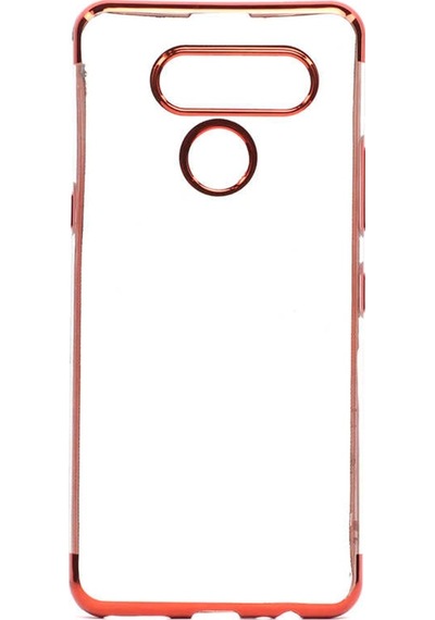 LG Uyumlu K50S Kılıf Zore Dört Köşeli Lazer Silikon Kılıf