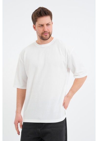 Redline Sway Erkek Oversize Tişört Beyaz
