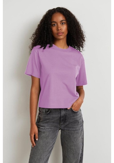 Madmext Mad Girls Lila Tişört Mg1284-lila Lila