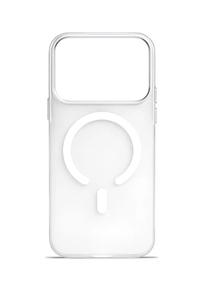 Apple Uyumlu iPhone 17 Pro Max Frostmag Matte Armor Magsafe Kılıf Arctic Clear Arctic Clear