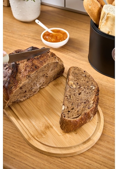 Karaca Premium Ekmek Kutusu-Saklama Kabı Hediyeli Siyah