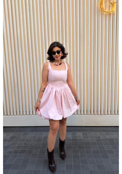 Gigi Wardrobe Barbie Bloom Pembe Elbise Pembe Pembe
