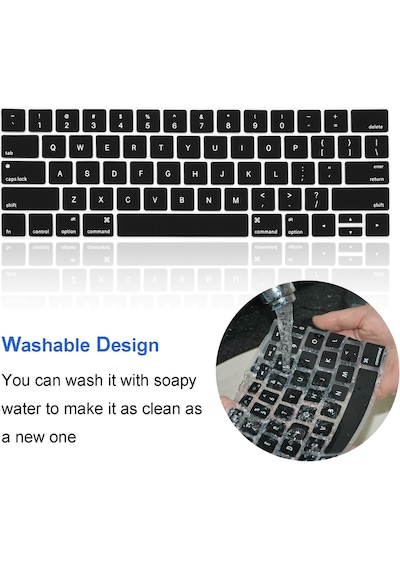 Apple Uyumlu MacBook Pro 13,3' A1706 Yurtdişi Klavye Kuruyucu Us English