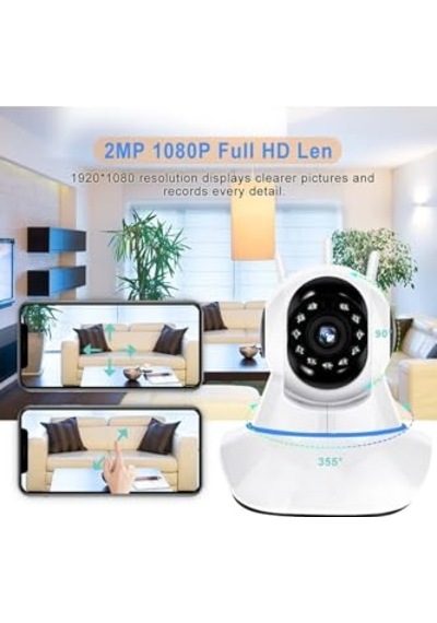 1080p Ev Kamerası Hd Gece Görüş Bebek Izleme Monitörü Blm-08