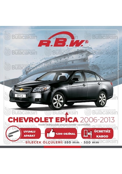 Chevrolet Epica Muz Silecek Takımı (2006-2013) RBW