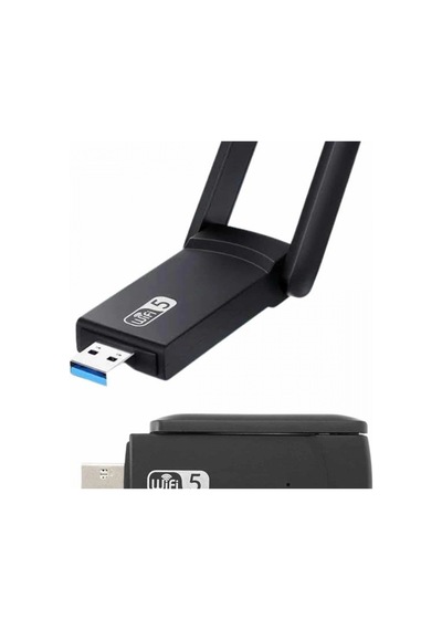 Usb 3.0 Çift Antenli Kablosuz Wifi Adaptörü Çift Bant 5ghz Ac