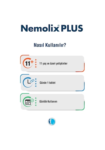 Tab Nemolix Plus Tip II Kolajen Yumurta Kabuğu Zarı 30tablet