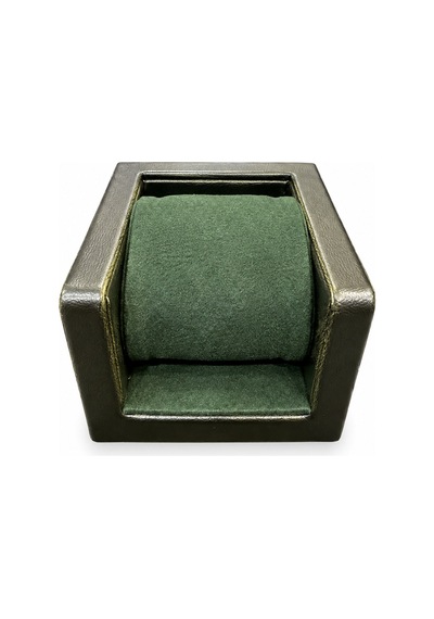 Saat Koltuğu Watch Chair Tekli Saat Standı Yeşil