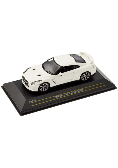 1:43 Ölçek Fırst43 2008 Nissan Gt-r R35 Beyaz Diecast Metal Minyatür Model Araba 10cm