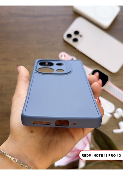 Redmi Note 13 Pro 4g Uyumlu Kamera Korumalı Darbeye Dayanıklı Renk Atmayan Keep Silikon Kılıf Lacivert Redmi Note 13 Pro 4g Uyumlu Kamera Korumalı Darbeye Dayanıklı Renk Atmayan Keep Silikon Kılıf Lacivert