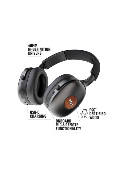 Tr Positive Vibration Xl Anc Kulak Üstü Gürültü Önleyici Kulaklık Kablosuz Bluetooth - Sürdürülebilir Malzemel
