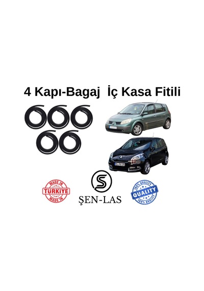 Renault Scenic Şen-las 4 Kapı + Bagaj Fitili Şl0511