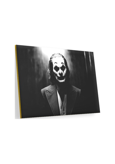 Cakasepetim Joker Karanlık Arka Plan Ahşap Mdf Tablo