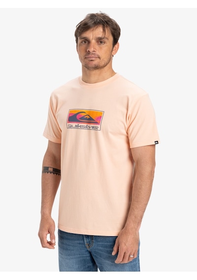 Quiksilver Quıksılver Peach Parfaıt Ev Gradıent Box Ss Erkek T-shırt Eqyzt08045-mef0 Pembe