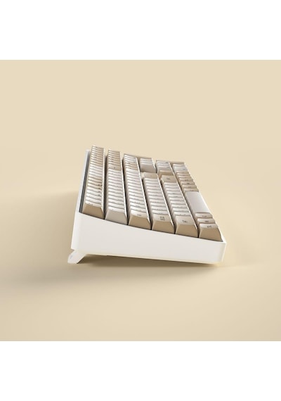 Aigo A108 Milky Brown İngilizce Yellow Switch Mekanik Gaming Klavye
