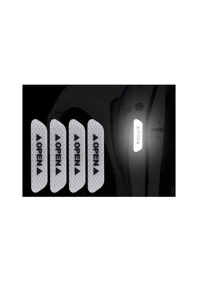 Reflektif Araç Kapı Stickerı Cabbaroğlu Ticaret