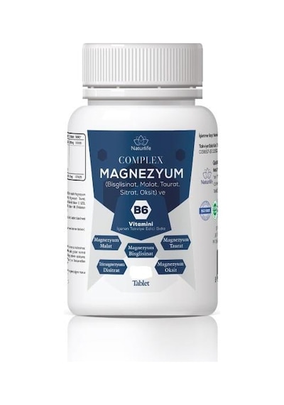 Naturlife Complex Magnezyum Vitamin B6 60 Tablet