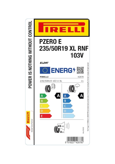 Pirelli Pzero E Elt Rft Xl 235/50r19 103v Yaz Lastiği - 2026