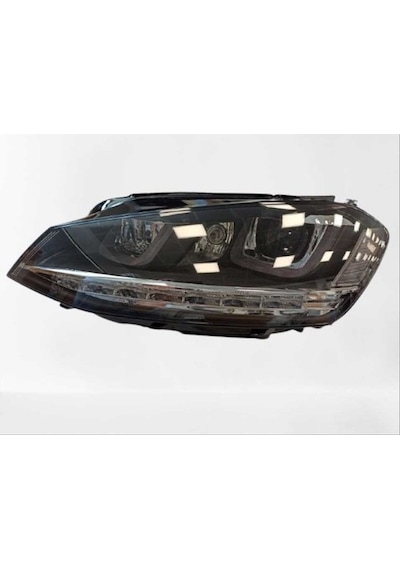 Çmk Volkswagen Golf 7 Mk7 2012-2018 U Led Far Silver Hareketsiz