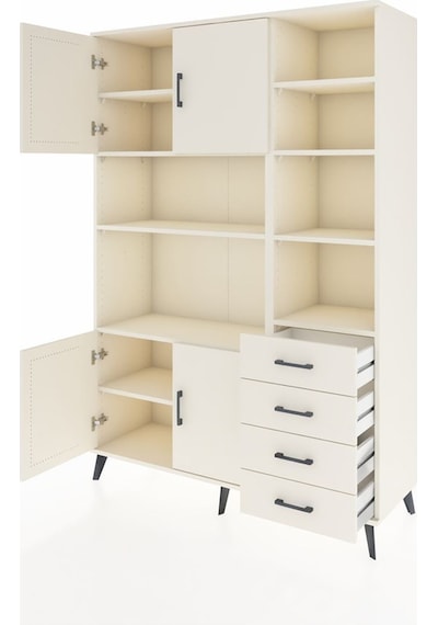 Hyperion Dolap 9 Raflı 4 Çekmeceli 4 Kapaklı 132x44x195 Aytaşı-aytaşı/aytaşı Aytası/aytası Hyperion Dolap 9 Raflı 4 Çekmeceli 4 Kapaklı 132x44x195 Aytaşı-aytaşı/aytaşı Aytası/aytası