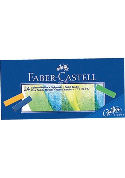Faber Castell Creative Studio Mini Toz Pastel Boya 24 Renk Soft 128224 Diğer