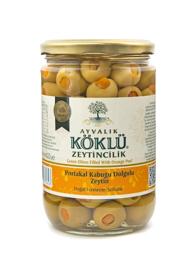 Portakal Kabuğu Dolgulu Zeytin 660 Cc