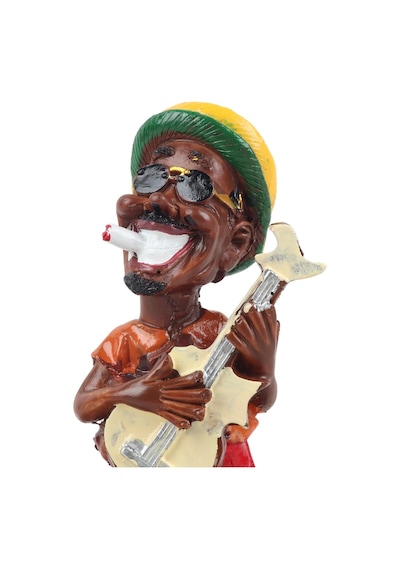 Jamaikalı Adam Reggae Figürlü Küllük Para Anahtar Kasesi Masaüstü Dekoratif Biblo Yeni Ev Hediyesi B
