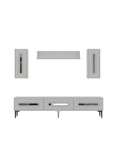 Tvr1804bs - Rany Tvr180 Ünitesi Takım Beyaz-sılver 180cm