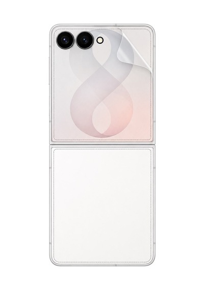 Samsung Galaxy Z Flip 8 Uyumlu Ön+arka Body Şeffaf Ultra Koruyucu Nano Jelatin
