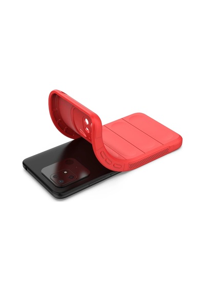 Flzdgnkr Newface Xiaomi Redmi 10c Kılıf Optimum Silikon - Kırmızı