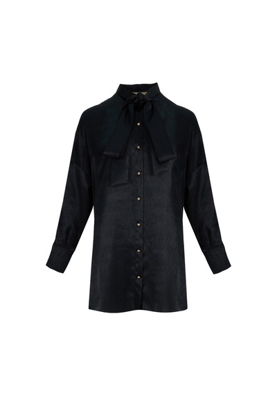Aker 23aw15095111 Küçük Beden Tunik 23aw15095111 002 Siyah Siyah