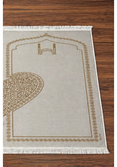 Kalpli Eşli Çift / Gelin Damat Bohçası Çeyizlik Seccade Pamuk Taban Siyah-boz Krem 80x120 Saçaklı Krem-siyah Kalpli Eşli Çift / Gelin Damat Bohçası Çeyizlik Seccade Pamuk Taban Siyah-boz Krem 80x120 Saçaklı Krem-siyah