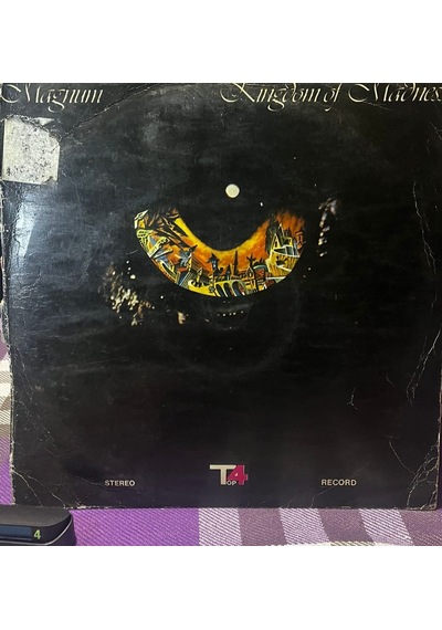 Magnum - Kingdom Of Madness - Nadir Türkiye Baskı Lp Top 4 Record