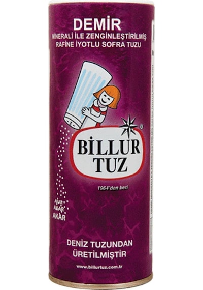Demir Mineralli İyotlu Sofra Tuzu 500 Gr