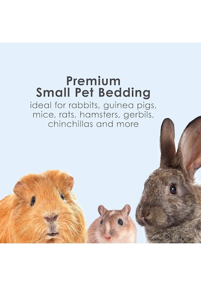 Superpet, Clean & Cozy Streu Fare, Gerbil, Kemirgenler, Hamster, Tavşan Gibi Küçük Evcil Hayvanlar İçin, Özellikle
