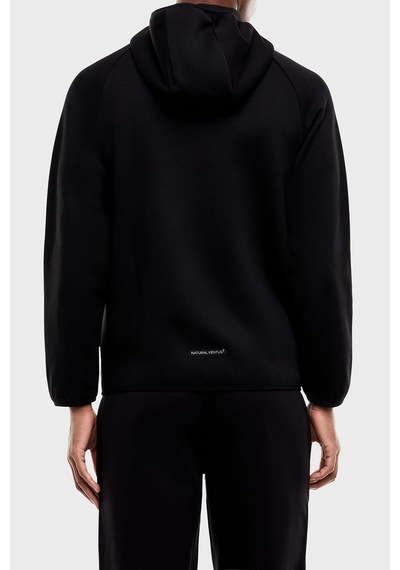 Ea7 Kapüşonlu Regular Fit Dik Yaka Sweat Erkek Sweat 7m002517 Af20845 Uc001 Siyah