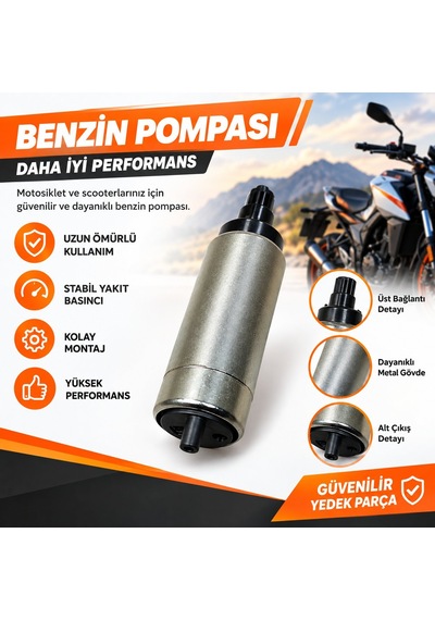 Honda Pcx 125 Jk05 2021-24 / Dio 110 Euro 5 Benzin Pompa Motoru İnce Model Arasmto