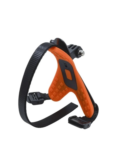 Prepare Aksiyon Kamera Ve Telefon Tutucu Set Kask İçin Alt Çene Bağlantı Aparatı Turuncu