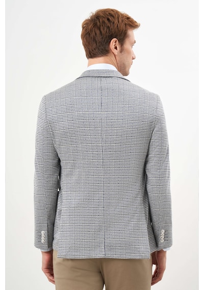Morven Erkek Taş Örme Slim Fit Torba Cep Mono Yaka Spor Ceket 24ms002011870 Taş