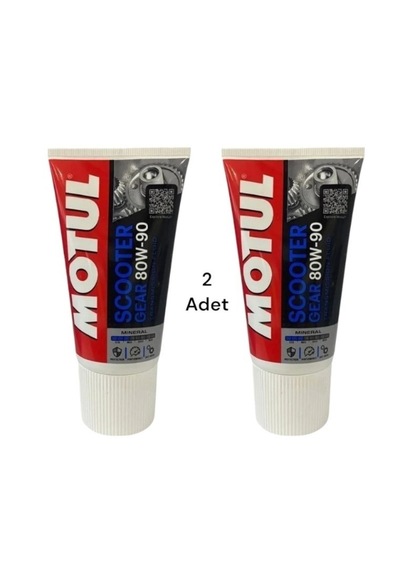 Motul Scooter Gear 80W-90 Motosiklet Şanzıman Yağı 2 x 150 ML
