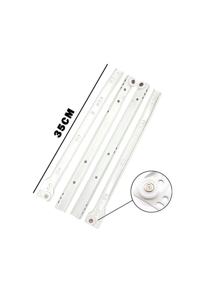 35cm 1 Takım Çekmece Rayı 5468 Çok Renkli