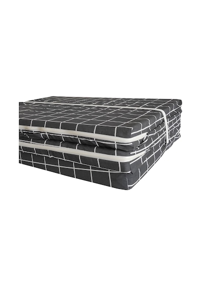 Viphomeconceptltd Katlanır Yatak Yer Yatağı Sünger Yatak 80X180 Gri Pano
