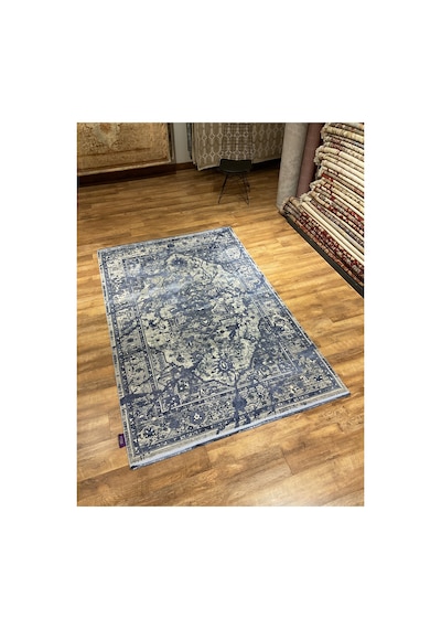 Da Vıncı Dj01n Mavi Krem Halı