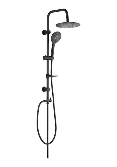 Tema Rain Slim Tepe Duş Seti Mat Siyah 53220-2m